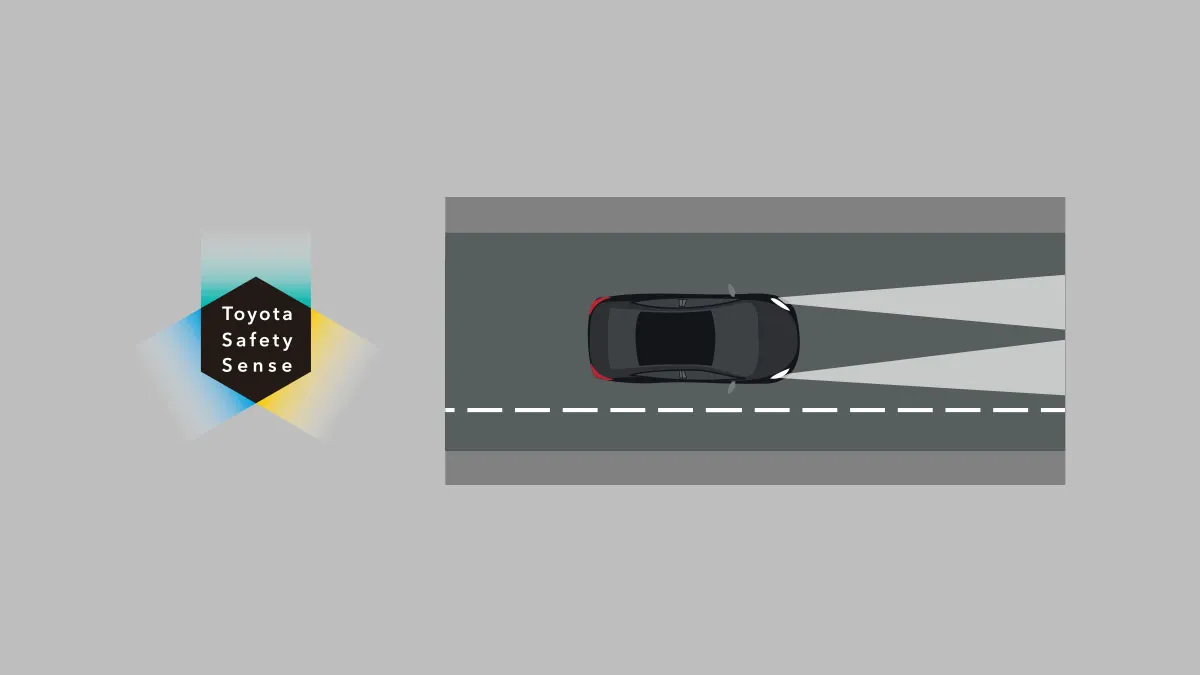 Toyota Safety Sense - Automatic High Beam (AHB)