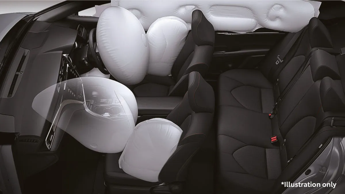 7 SRS Airbags