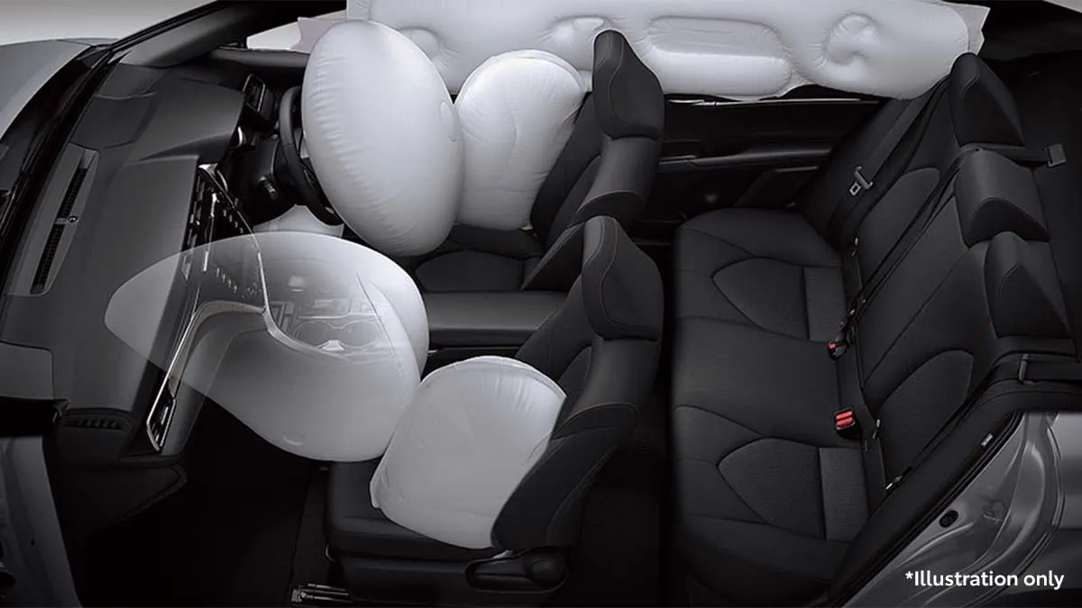 7 SRS Airbags