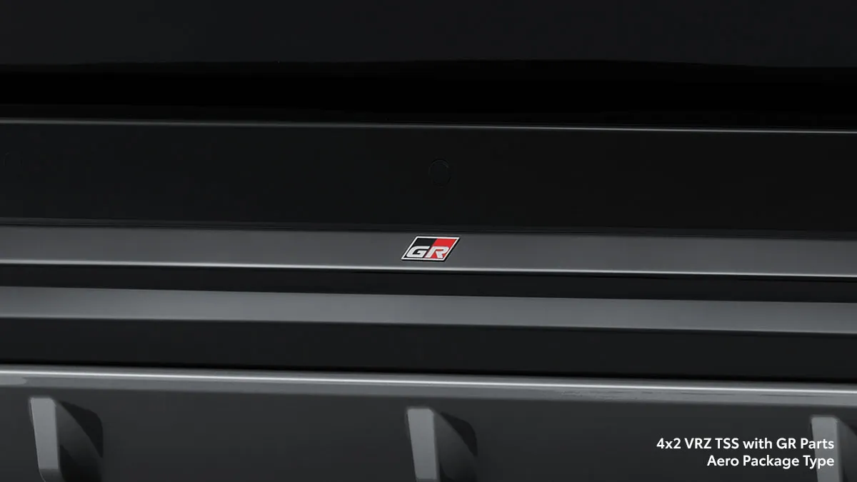 New GR Spoiler on Rear Bumper