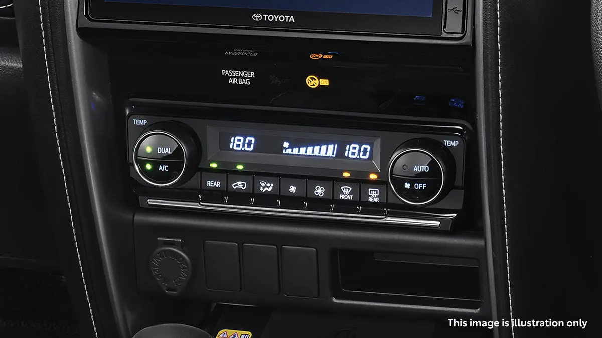 Adaptable Auto A/C with Dual Zone