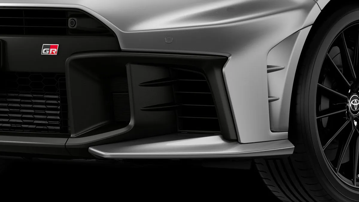 New Canard-Shaped Bumper Corner