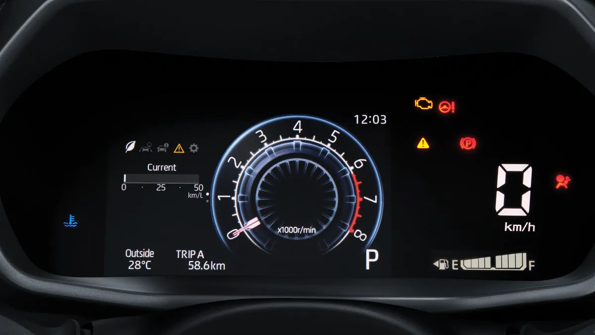 New Sporty Interior Design (All 1.0T GR Sport Type)