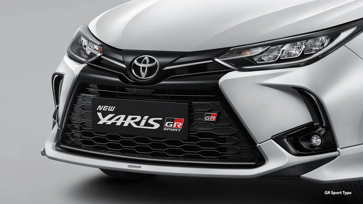New Front Look with GR Emblem